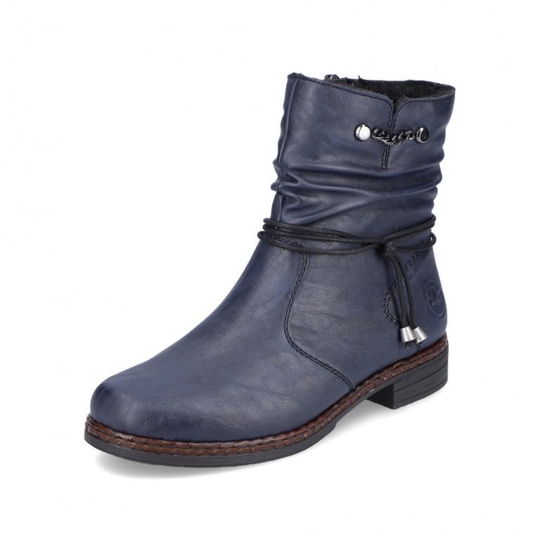 Rieker 75160-14 kek noi csizma (24.990Ft)
